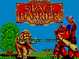 Space Harrier screenshot 3 for Sega Master System